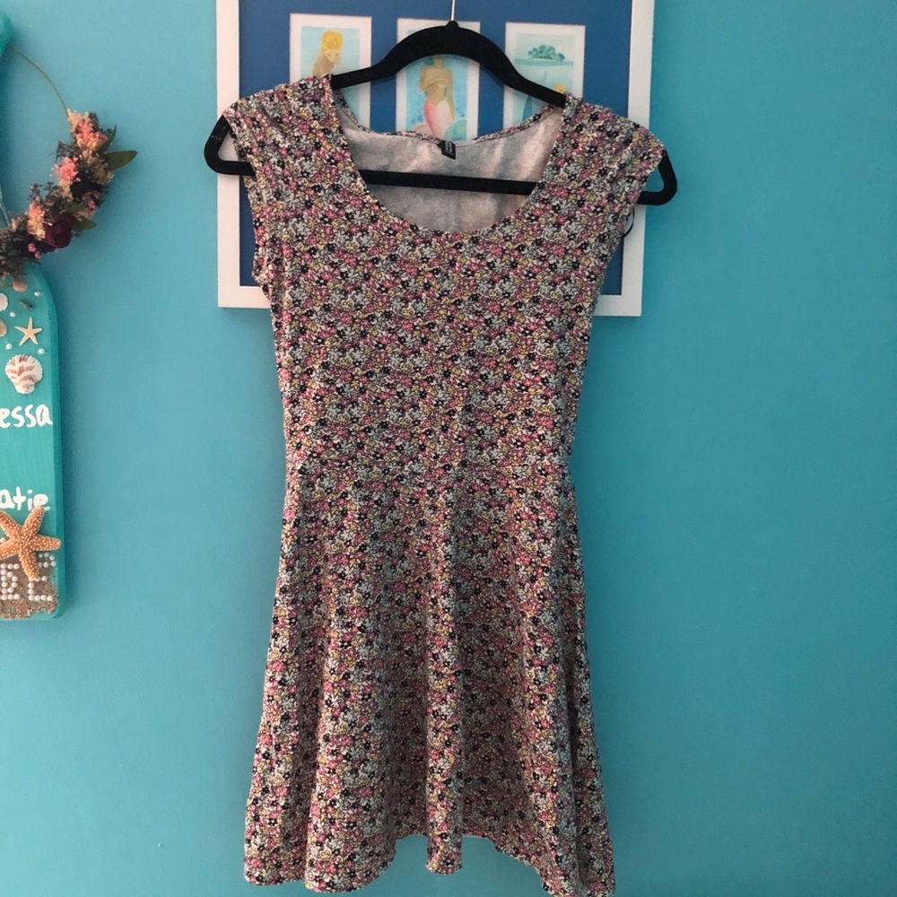 Floral skater dress
